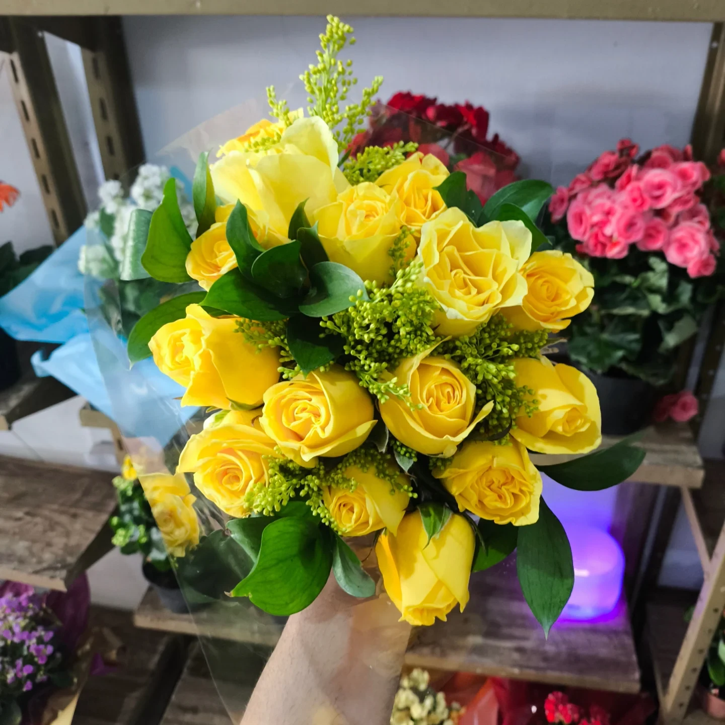 Rosas amarelas